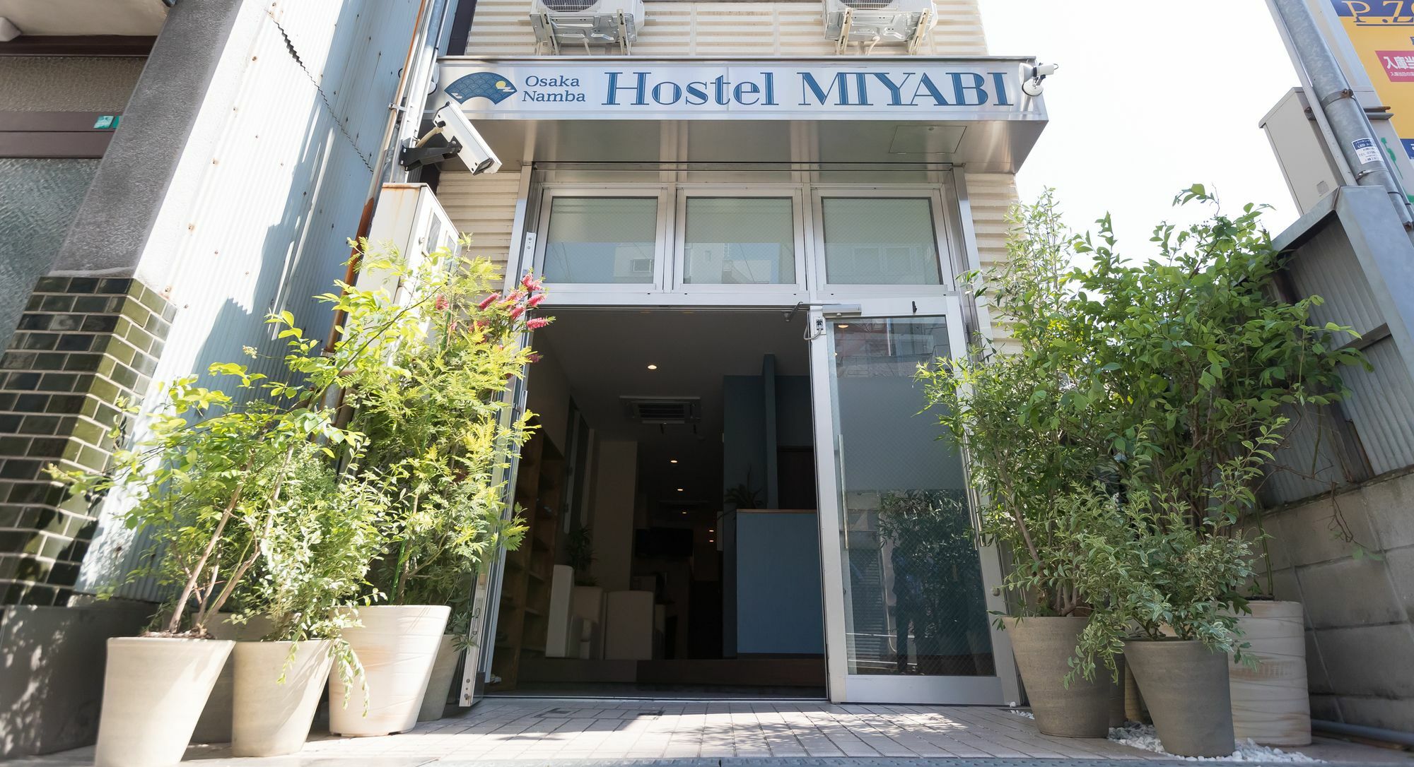 Osaka Namba Hostel Miyabi Exterior foto